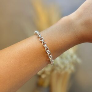 Pulseira Elos Médios 18cm