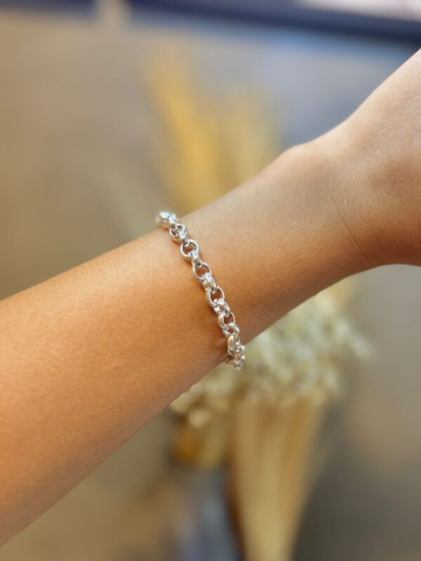 Pulseira Elos Médios 18cm