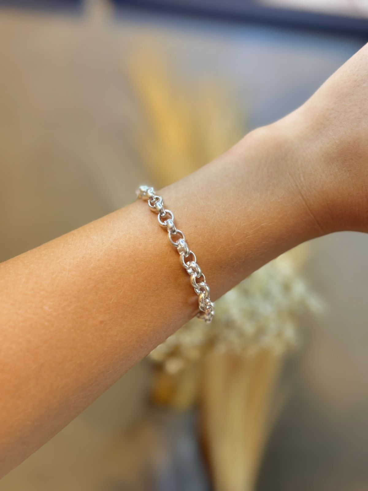 Pulseira Elos Médios 18cm