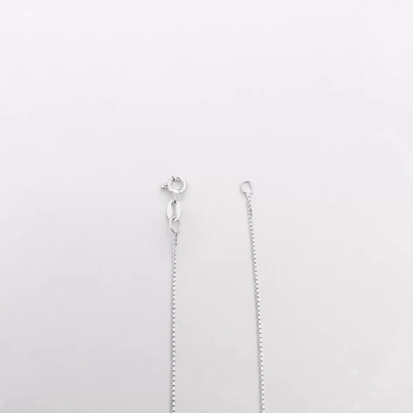 Colar em V 45cm - Prata 925 - Imagem 2