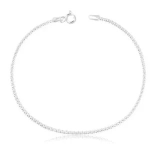 Pulseira Fio Pipoca 18,5cm - Prata 925