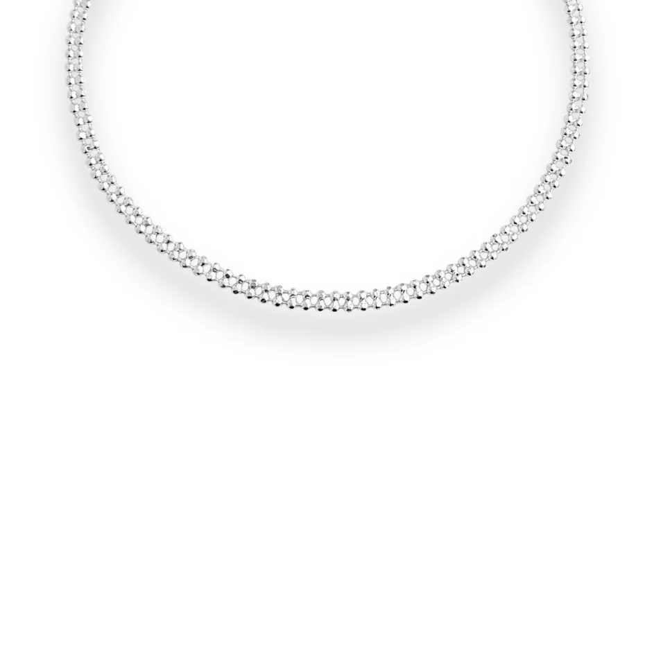 Pulseira de Bolinhas 18cm - Prata 925 - Imagem 3