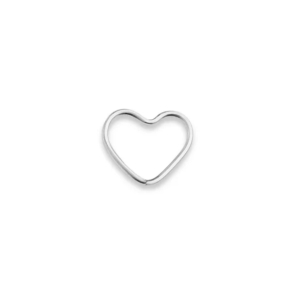 Piercing para Furo de Coração - Prata 925