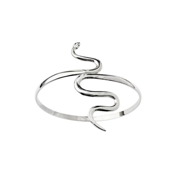 Bracelete de Cobra - Prata 925 - Imagem 2