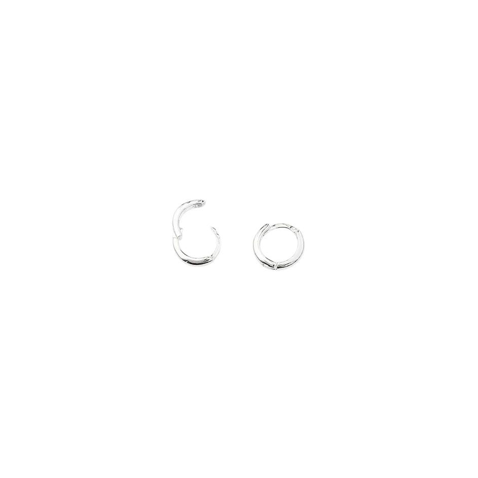 Brinco de Argola Lisa e Pequena - Prata 925