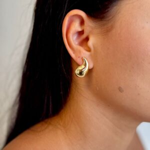 Brinco Gota Bold - Dourado