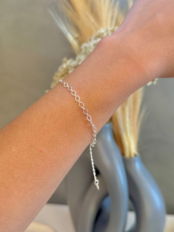 Pulseira Elo Oval 18cm