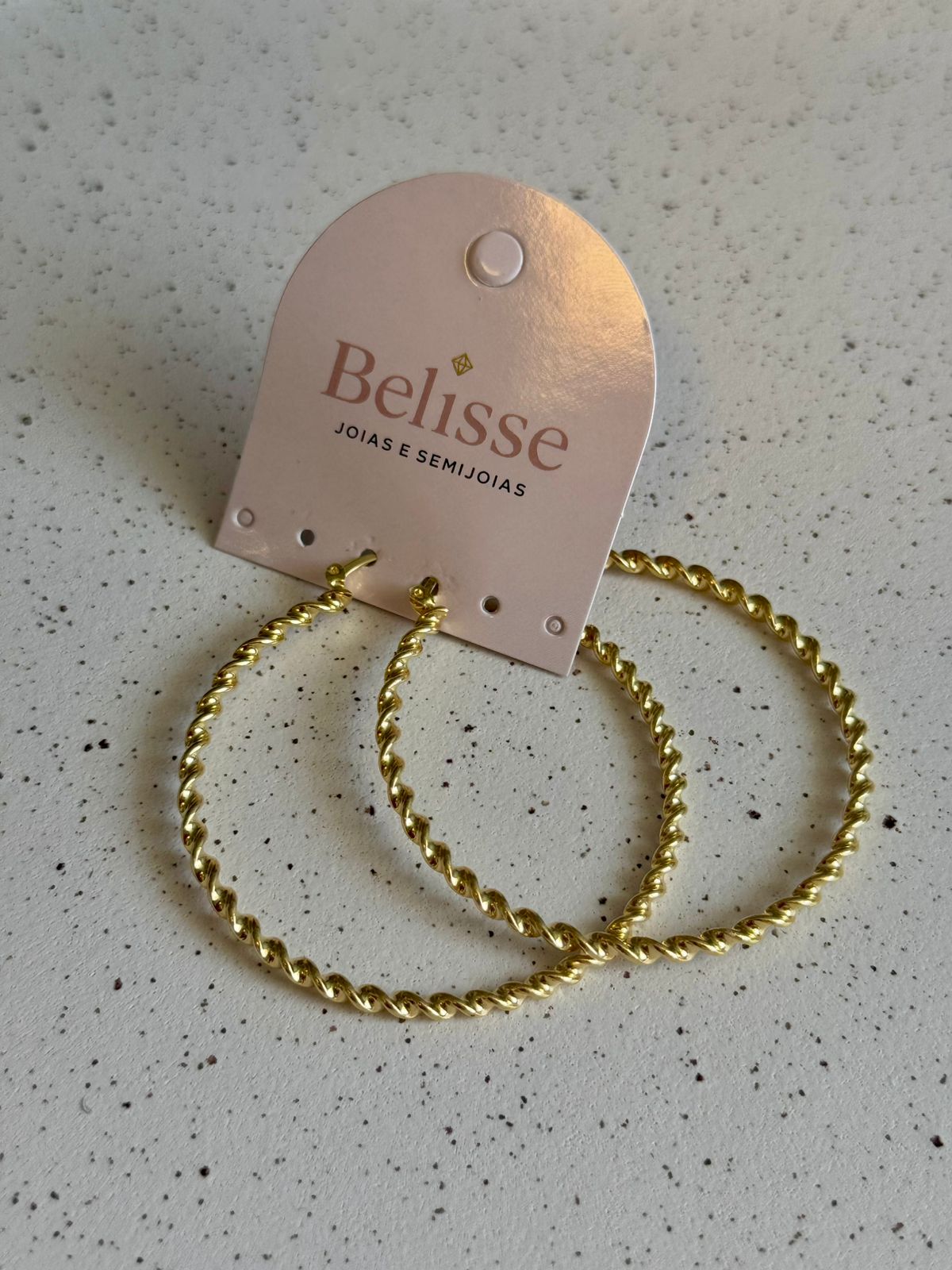 Brinco Argola Torcida - Imagem 3