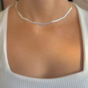Colar Choker Fita 35cm